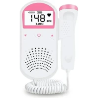 Doppler Baby Prénatal Sonar Doppler Femmes Moniteur Foetal Détecteur de fréquence cardiaque prénatal