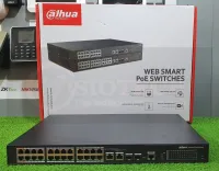 SWITCH DAHUA 24PORTS POE + 2PORT 10/100MBPS + 2PORT SFP 240W