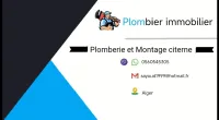 Montage citerne et plomberie 
