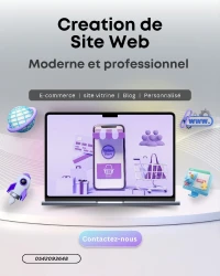 Creation de site web professional 