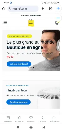 Site web e commerce wejed a vender 