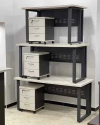 Bureau pietment métallique épissure 22mm
