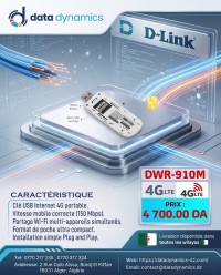 D-Link DWR-910M - Routeur 4G LTE Wi-Fi Mobile Hotspot