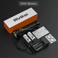 Lampe Torche Wurkkos DL70 - 13000 Lumen Chasse Sous Marine Plongée (Rechargeable)