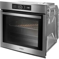 FOUR WHIRLPOOL ENCASTRABLE ÉLECTRIQUE VENTILÉ 6ÈME SENS 73L PYROLYSE AKZ9629IX INOX 
