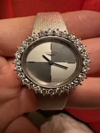 Longines or blanc et diamants 