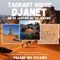 DJANET Tadrart Rouge janvier