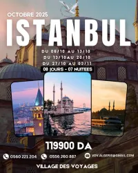 VOYAGE ORGANISE ISTANBUL - OCTOBRE