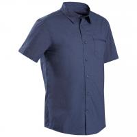tops-and-t-shirts-chemise-de-trek-voyage-travel100-manches-courtes-bleu-homme-rais-hamidou-alger-algeria