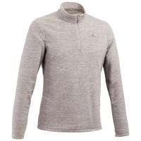 PULL POLAIRE DE RANDONNÉE - MH100 - HOMME GRIS