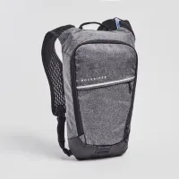 Sac à dos hydratation VTT randonnée 4L/1L eau gris