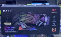 COMBO HAVIT 4in1 CLAVER-SOURIS-CASQUE-TAPIS