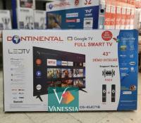 أجهزة-التلفاز-television-43p-marque-continental-google-tv-بجاية-الجزائر