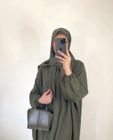 عبايات-و-حجابات-abaya-2-en-1-abayafoulard-بئر-خادم-الجزائر