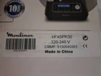 Moulinex cuiseur 1400w multifonction ref: HF4SPR30