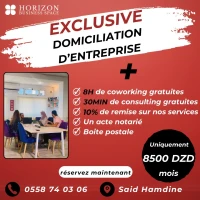 DOMICILIATION D'ENTREPRISE 
