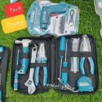 Pack total visseuse 3.6v+pochette 9 pcs