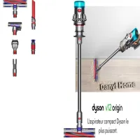 Aspirateur Balai sans fil V12 Origin 545 W - 120 AW - 60 min DYSON