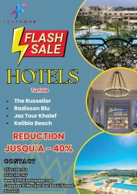 Promo Hotels Tunisie jusqu'a 40%