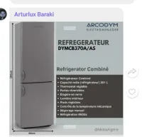 Refrigerateur Combine Defrost Arcodym