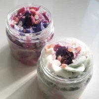 Scrub & body butter au sel d'himalaya / exfoliant et beurre corporel 