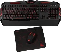 COMBO CLAVIE+SOURIS+TAPIS KONIX DRAKKAR