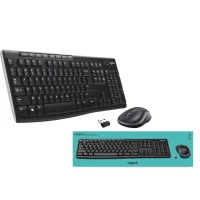 Clavier Sans Fil Logitech MK270  Pavé Numérique, 8 Touches Multimédia