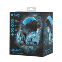 CASQUE GAMER RGB FURY HELLCAT AVEC FIL