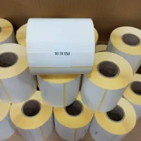 Rouleau Etiquettes Thermique Bordereaux 100x150 mm Bobin (300 étiquettes)