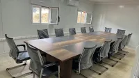 Table de réunion  PIED BOIS 200m/240m/280m/320m double plateaux