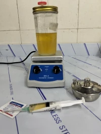 Culture de champignons liquide en seringue 