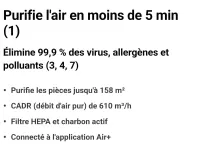 Purificateur d'air منضف الهواء
