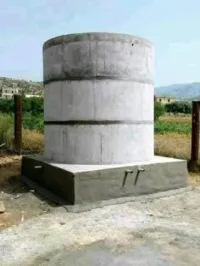 بناء خزنات المياه