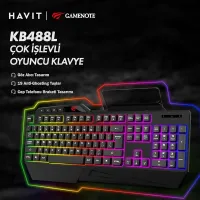 HAVIT GAMENOTE KB488L / GAMING KEYBOARD / WIRED