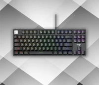 HAVIT GAMENOTE KB890L RGB / BLUE SWITCH 65% / MECHANICAL GAMING KEYBOARD / WIRED