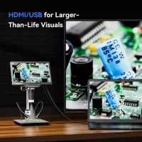 MICROSCOPE DIGITAL TOMLOV DM202 Max  1500x HDMI