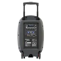 SYSTÈME DE SONORISATION PORTABLE AUTONOME 12”/30CM AVEC USB-MP3, REC, VOX, BLUETOOTH, 2 MICROS UHF