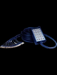 Yellow Cable Multipaire 16 départs XLR mâle / 4 retours XLR femelle de 30 mètres