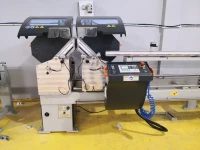 Tronçonneuse 2 têtes full automatique pvc aluminium
