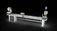 TRONCONNEUSE SCIE SEMI AUTOMATIQUE PROFIL PVC 