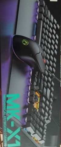 Clavier MK-X10 mechanics red switches +souris gaming
