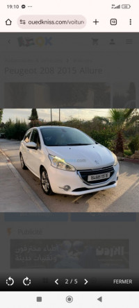 voitures-peugeot-208-2015-allure-bordj-el-kiffan-alger-algerie