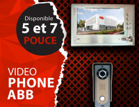 materiel-electrique-videophone-abb-simple-5-pouce-et-7-dar-el-beida-alger-algerie