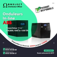 UPS Onduleur In Line mono Marque ABB:  600-800-1000 & 1500VA