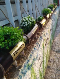 Pots et plentes artificielles 