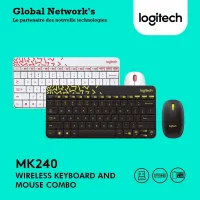 Logitech MK240 Clavier Souris sans file