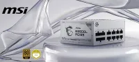 ALIMENTATION MSI MAG A850GL 850 WATTS 80 PLUS GOLD PCIES WHITE