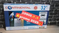 TV 32p continental+démo intégrer+support