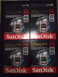 Carte mémoire SanDisk extrême Pro SDXC 64GB 170MB/S