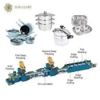 Machine pour fabrication de produits en inox/aluminium Marmite, casseroles, lavabo 
